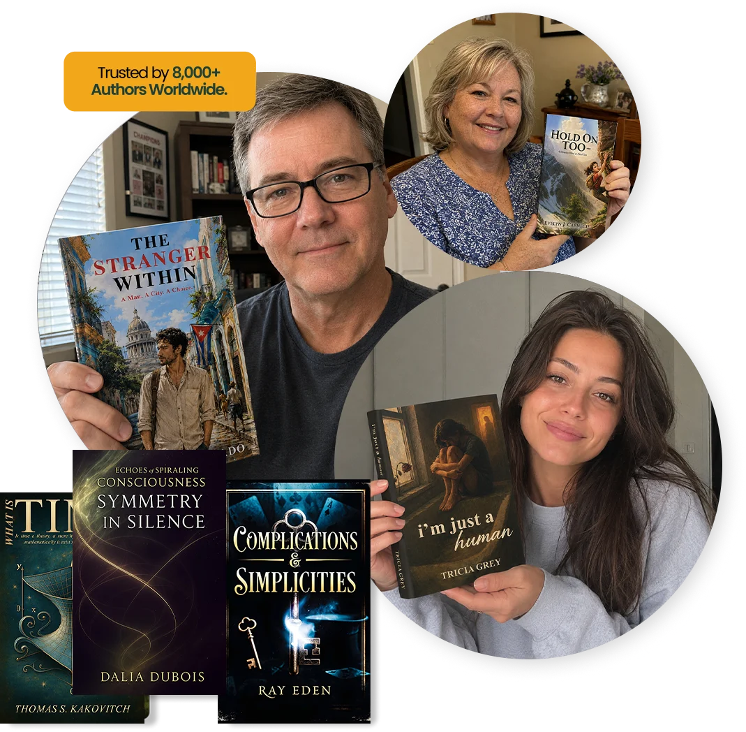 Authors holding books published by The Crown Publisher